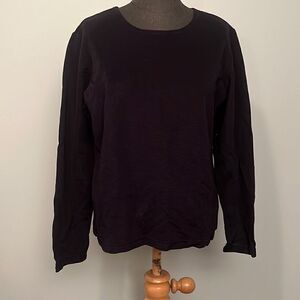 Van Heusen Women's Elegant Long Sleeve Ribbed Top